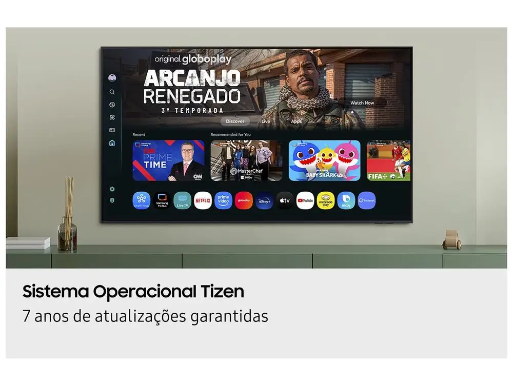 تلفزيون ذكي 50 سامسونج UHD 4K كريستال UHD U8600F UN50U8600FGXZD Tizen Crystal 4K Bixby و Alexa 3 HDMI