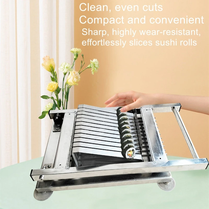 Sushi roll Rice and vegetable roll shaping cutting artifact laver rice wrapping machine