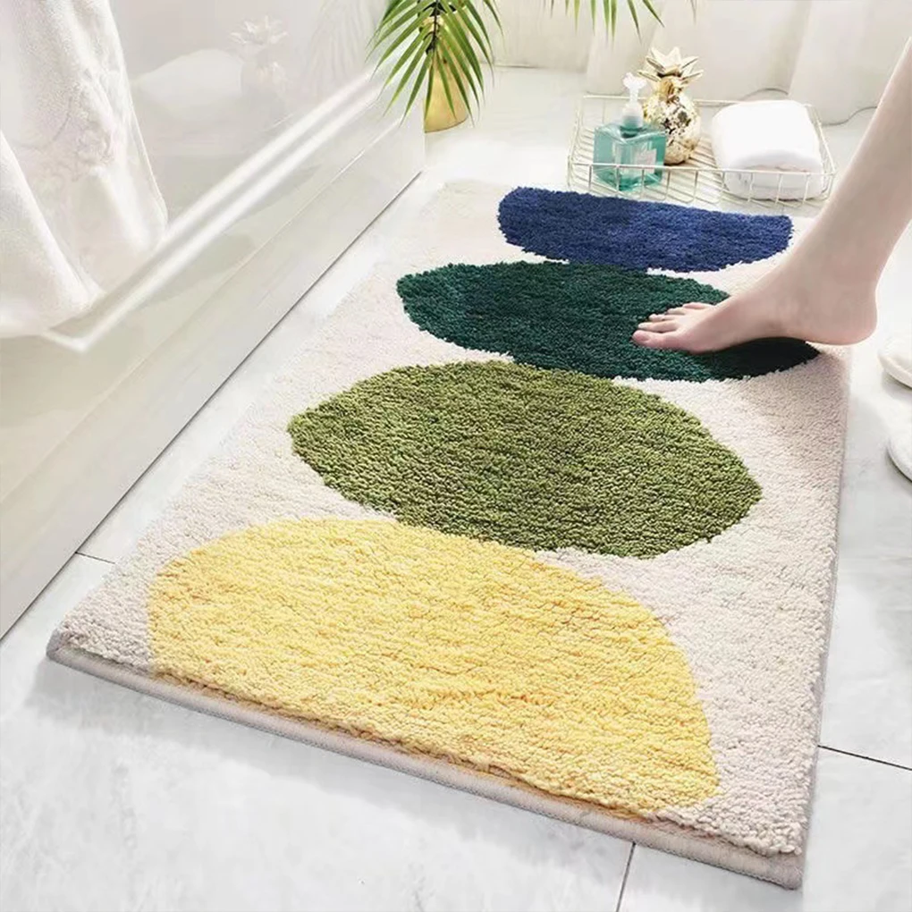 Polyester Excellent Water Absorbent Bath Mat Designed To Bathroom Dry Any Room Bathroom Bath Mats