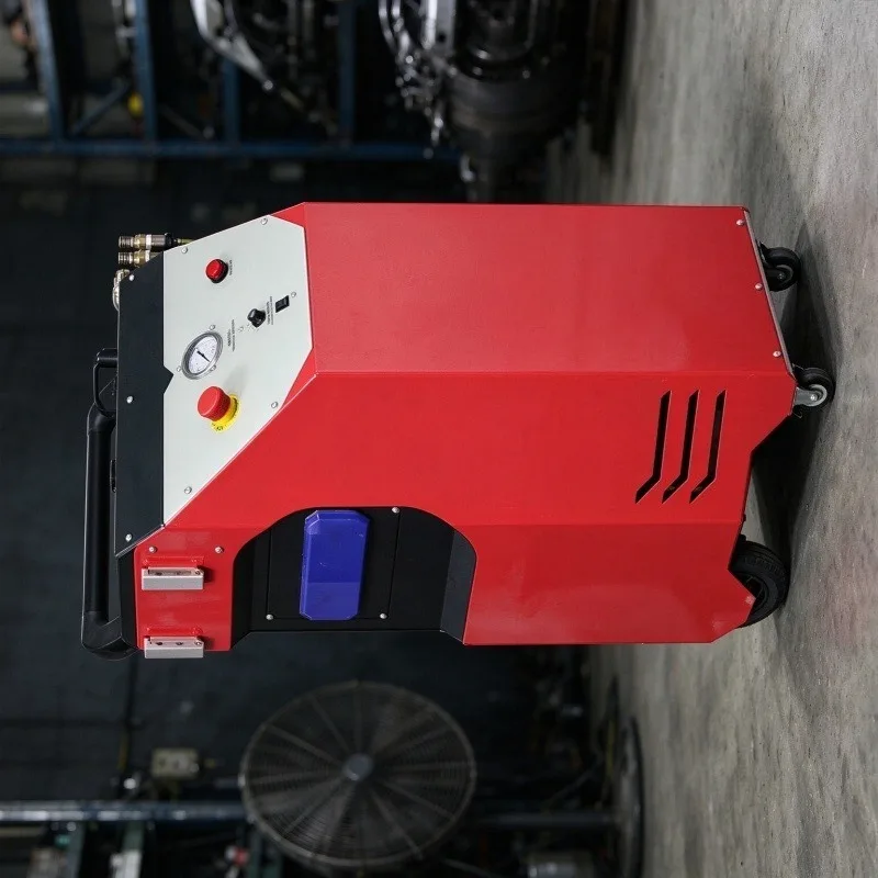 Processing Equipment Maintenance Dry Ice Blasting Machine with 15 kg Hopper and Mobile Design