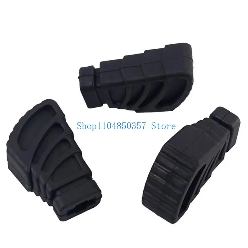 652F 3Pcs/lot Drum Stand Protector Rubber Drum Rack Foot Pads Creative Chair Foot Set