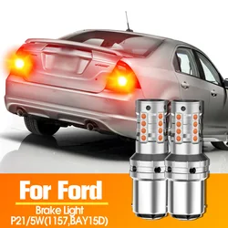 2pcs LED Brake Light Blub Lamp Canbus P21/5W 1157 BAY15D For Ford Fiesta 5 6 7 Fusion Galaxy Ka Kuga 2 2013-2018 Ranger Mondeo 4
