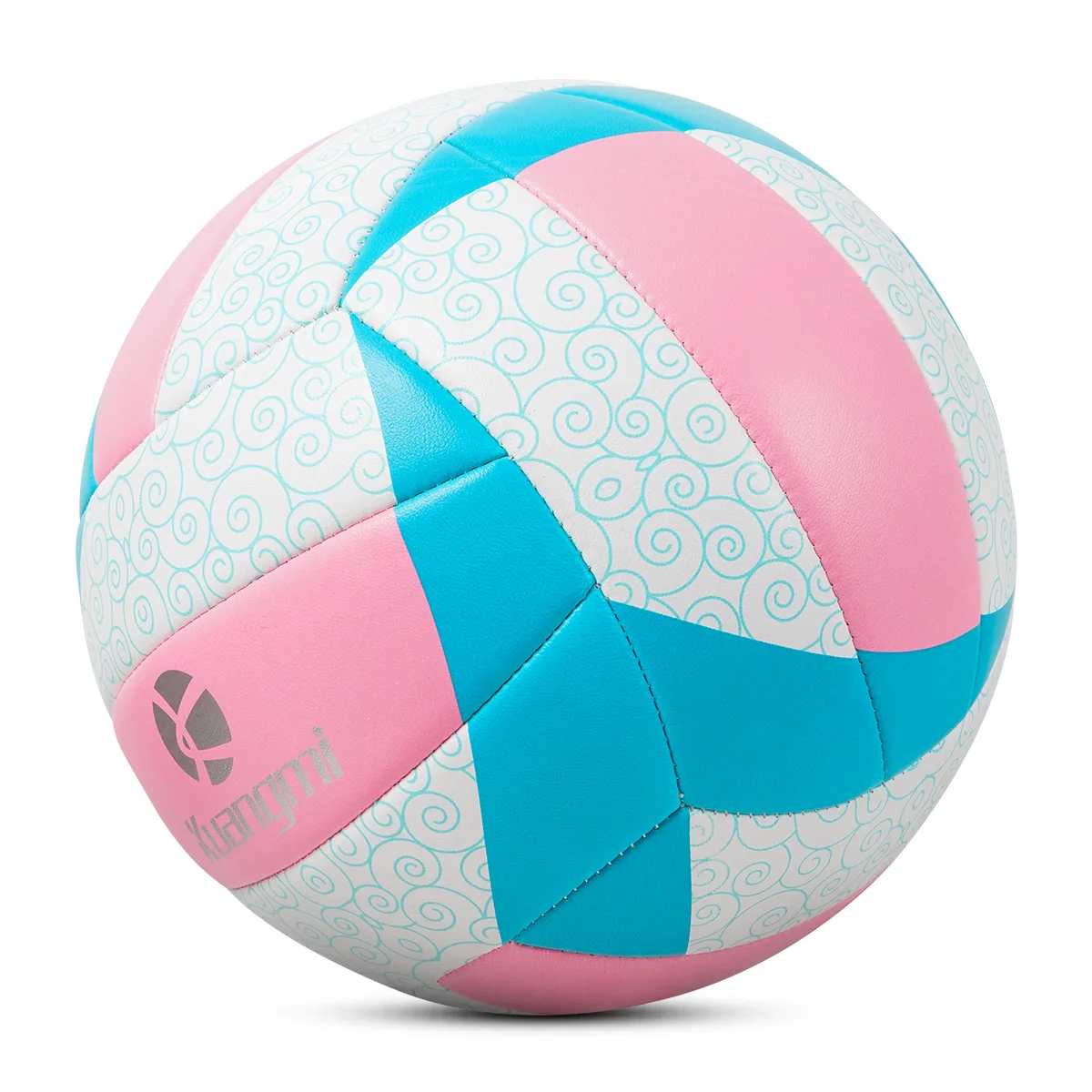 Kuangmi Size 5 New Style Volleyball Machine Stitched PVC Soft Leather Competition Training Balls Equipment Adults