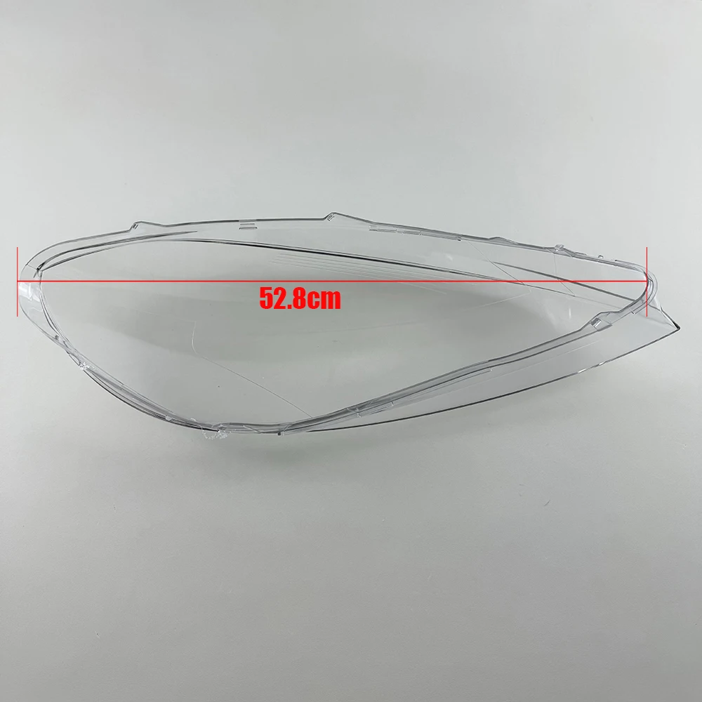 Tampa transparente do farol dianteiro para Volvo V40 2013-2016, lente da concha do farol, acrílico substitua o abajur original