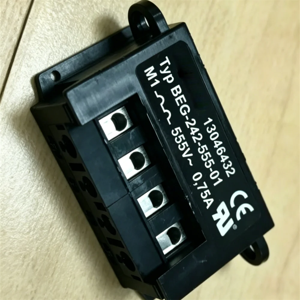 BEG-242-555-01 Half-Wave Brake Rectifier 555V 1A 4-Pole for Motor DC Brake Clutch Systems