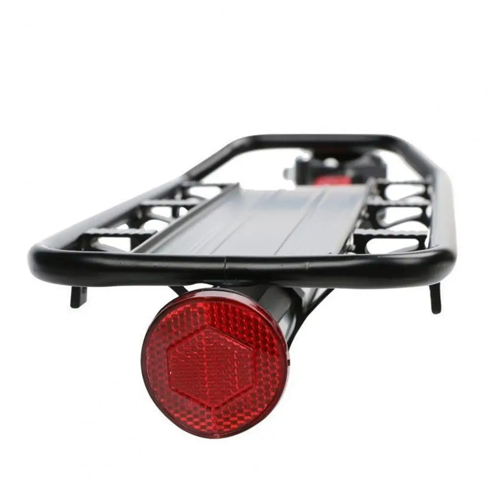 Aluminum Alloy Bike Frame Pannier Bike Rear Reflector Sturdy Quick-release Mountain Bike Pannier Racks Aluminum Alloy for Mtb