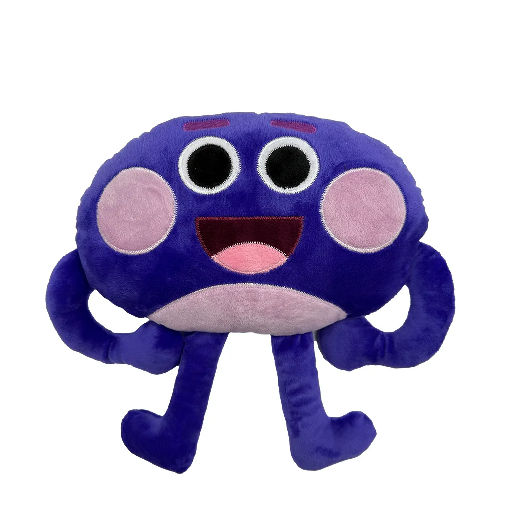 New Grumble Bumble Nums Plush Toy Cute Orange Radish Purple Potatoes Blue Salamander Stuffed Doll Toy For Kid Birthday Gifts