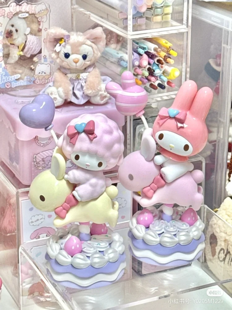 

Miniso Sanrio My Sweet Piano Lamb Melody Sweet Party милая кукла настольное украшение коллекция детский сюрприз Рождественский подарок