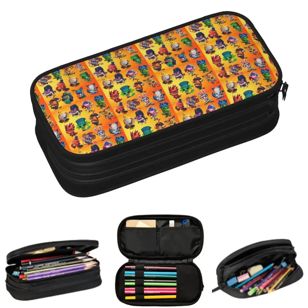 

Zooba Battle Arena Pencil Cases for Student Gifts Pen Box Pencil Bag Big Capacity Pencil Pouch Storage Stationery Supplies
