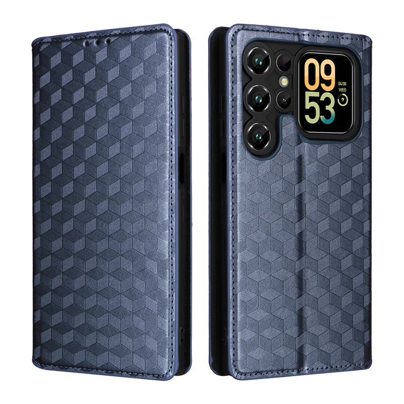 For Oukitel C62 Pro Magnetic Card Flip Leather Stand stereoscopic