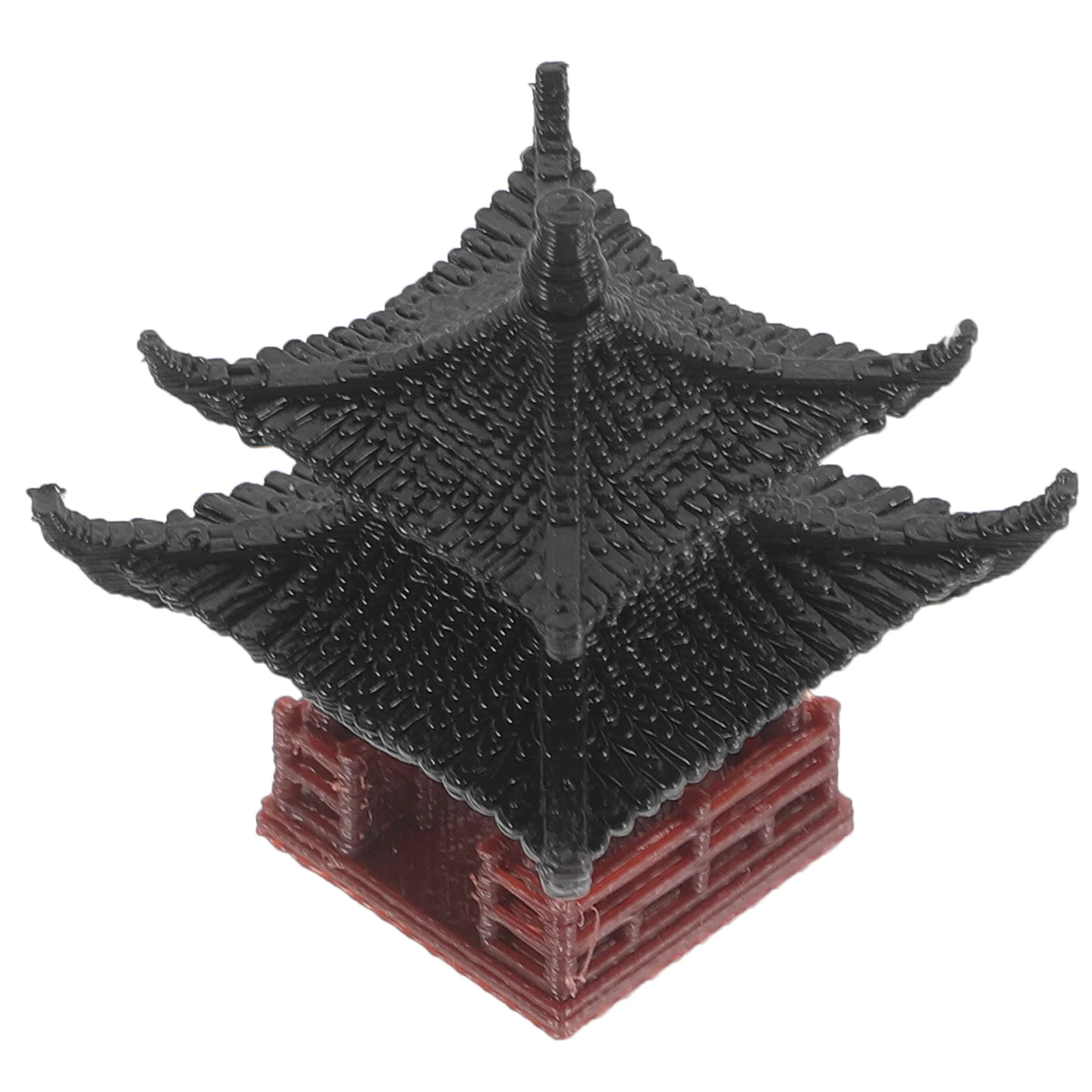 

4 Piece Mini Zen Landscape Decor Japanese Pavilion Statue Sculpture Miniature Garden nament Japanese Garden Decor Gift for Home