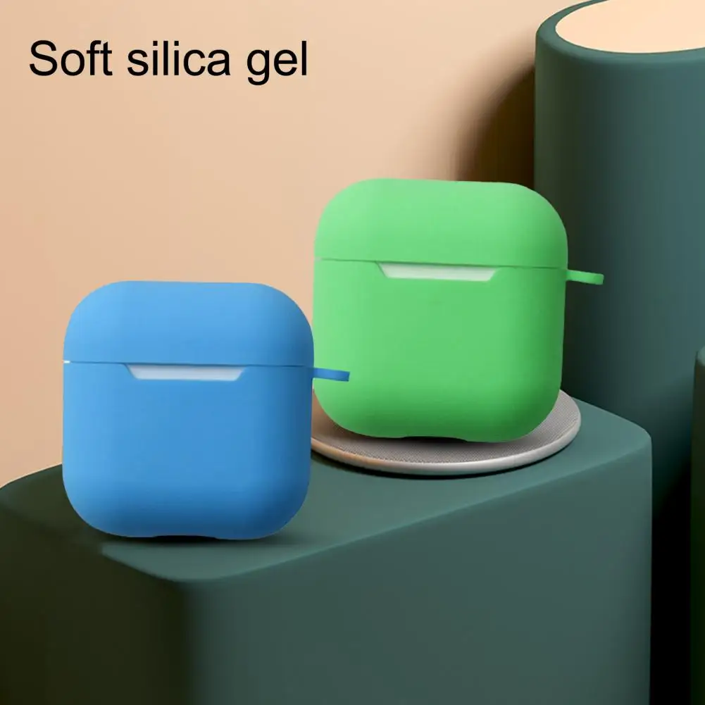 Simple ป้องกันกรณี MINI ฝาครอบป้องกันแบบพกพากันกระแทก Anti Loss ซิลิโคนหูฟังสําหรับ Apple 4