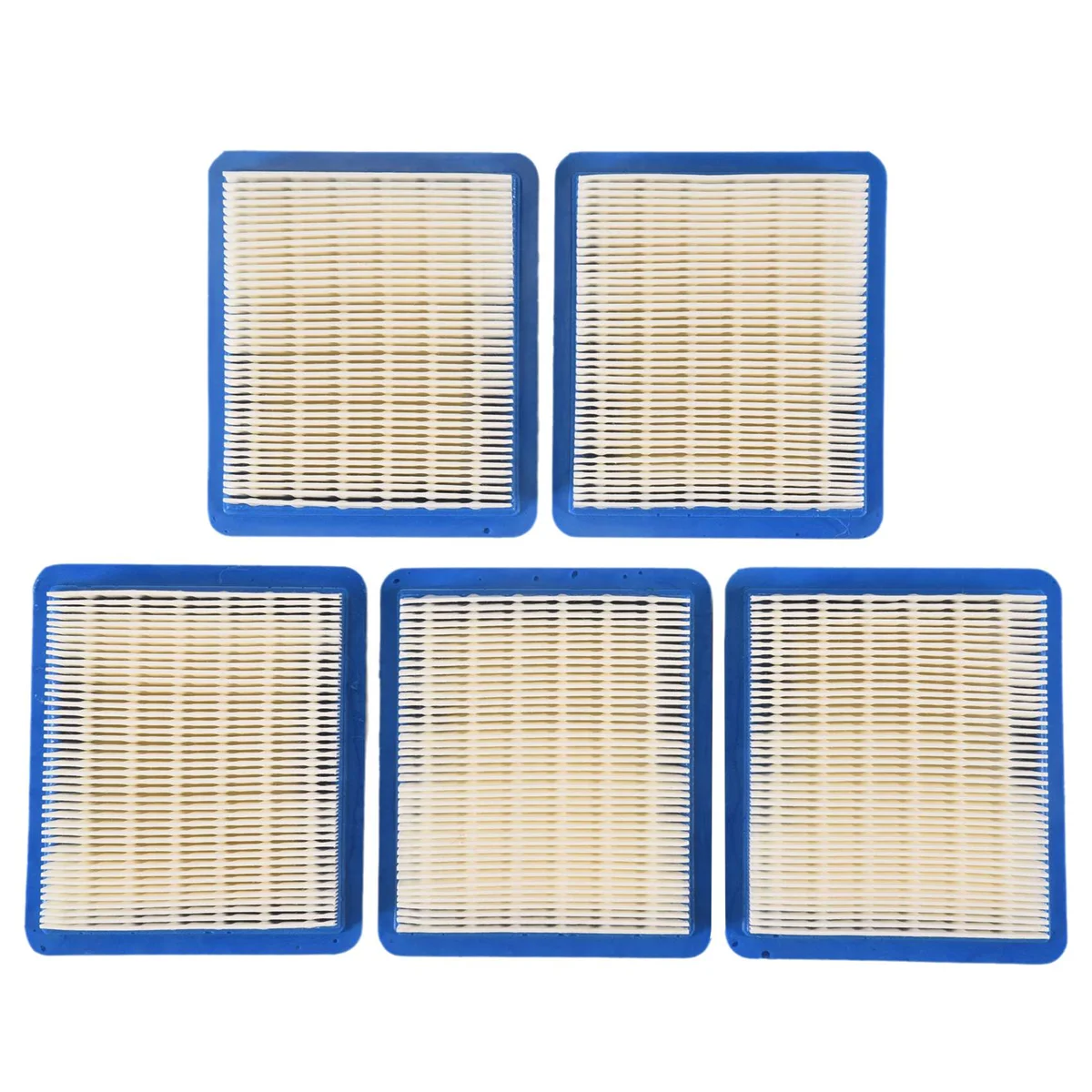 

ABYA 5Pcs Air Filter Lawn Mower Filters for 491588 491588S 399959