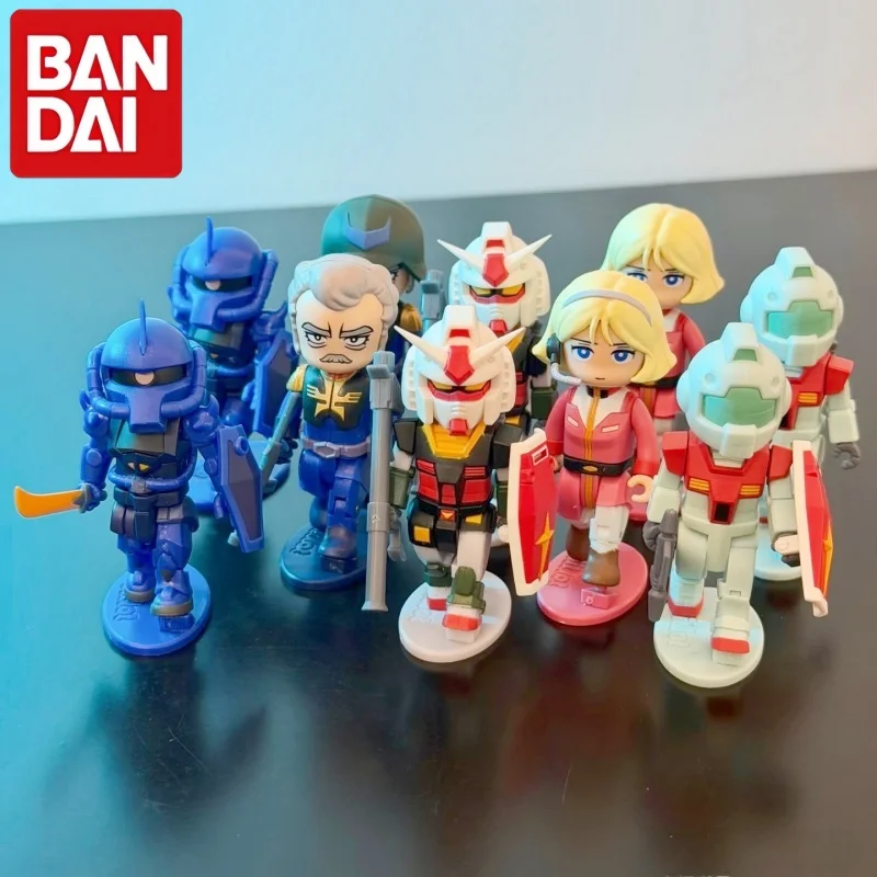 

Bandai Original Shokugan Toys GM Gouf Sayla Mass Ramba Ral Gundam Anime Action Figure Model Decoration Creative Gifts