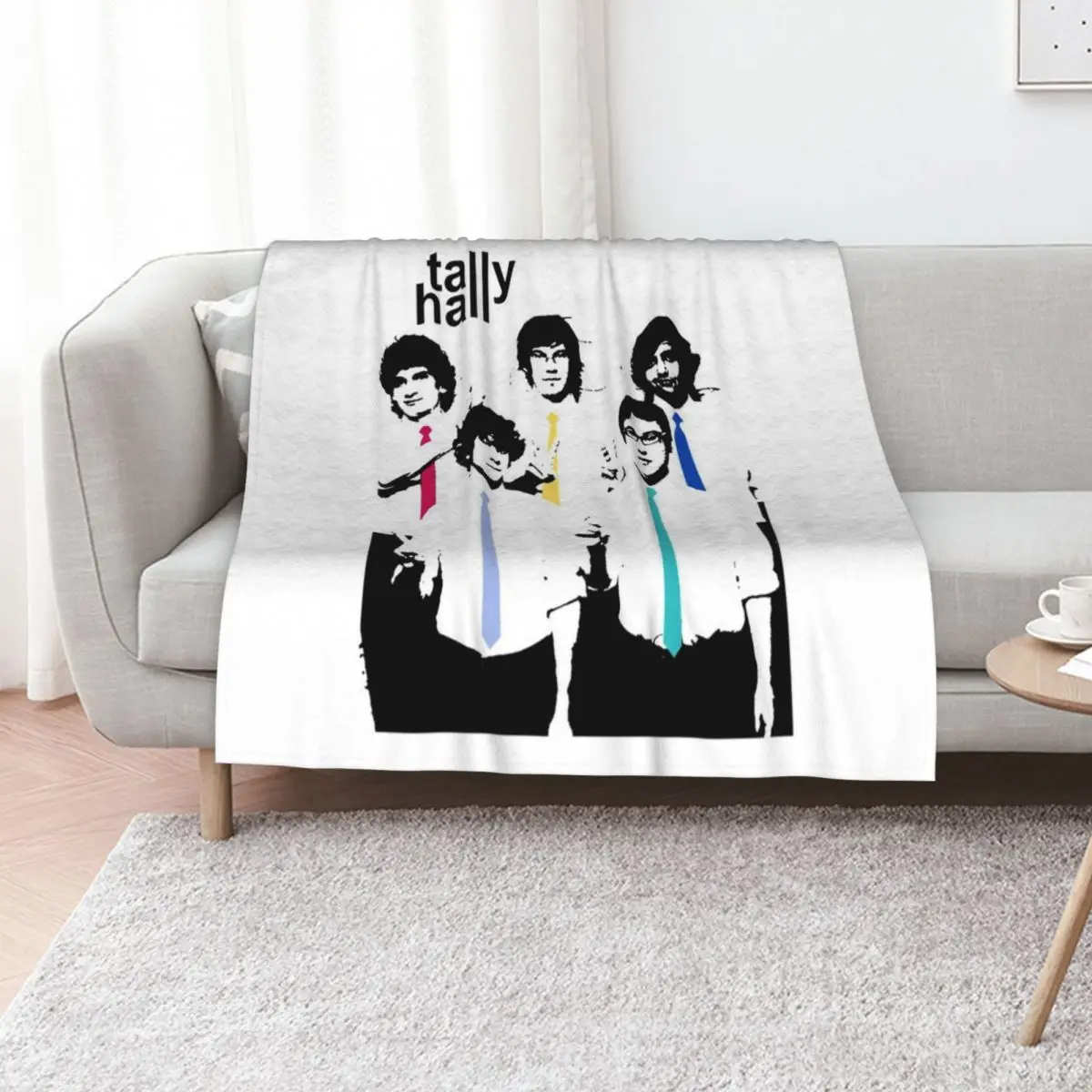 Tally Hall Shirt Throw Blanket Plaid on the sofa Blankets For Baby Bed Fashionable Luxury Throw warm winter Nap Blankets