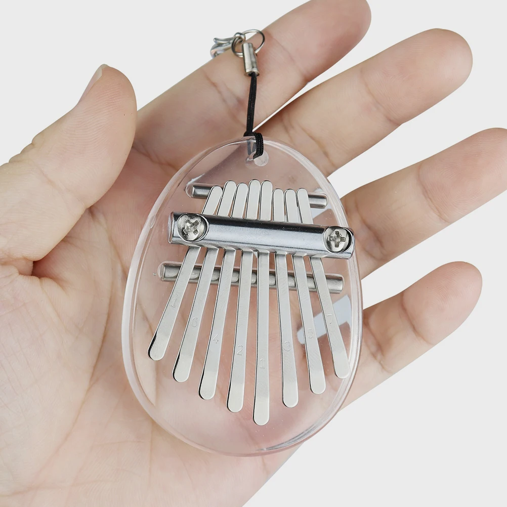 

Thumb Kalimba Transparent Keyboards Music Instruments Musical Caliber Mini Piano Small