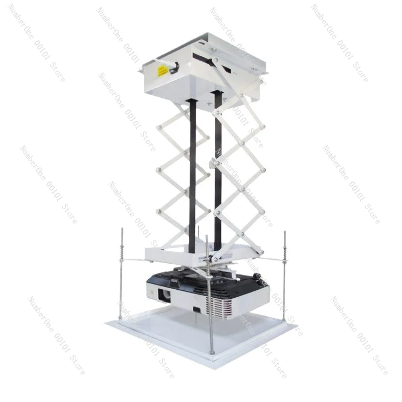Projector electric lift with a travel range of 1m ~ 3m and wireless remote control electronic limit electric retractable lift