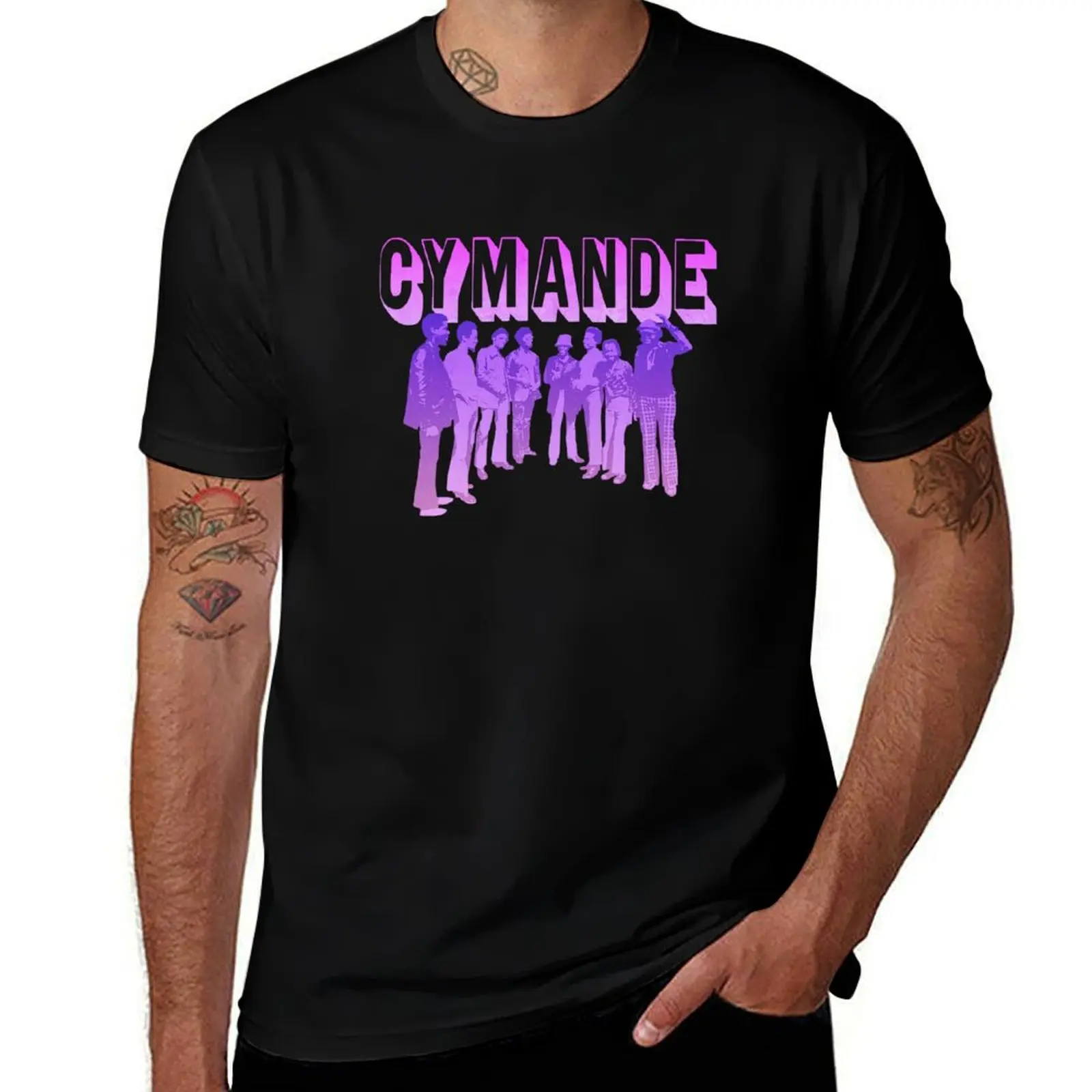 Cymande British Funk Stars T-Shirt cotton t shirt man T-Shirt
