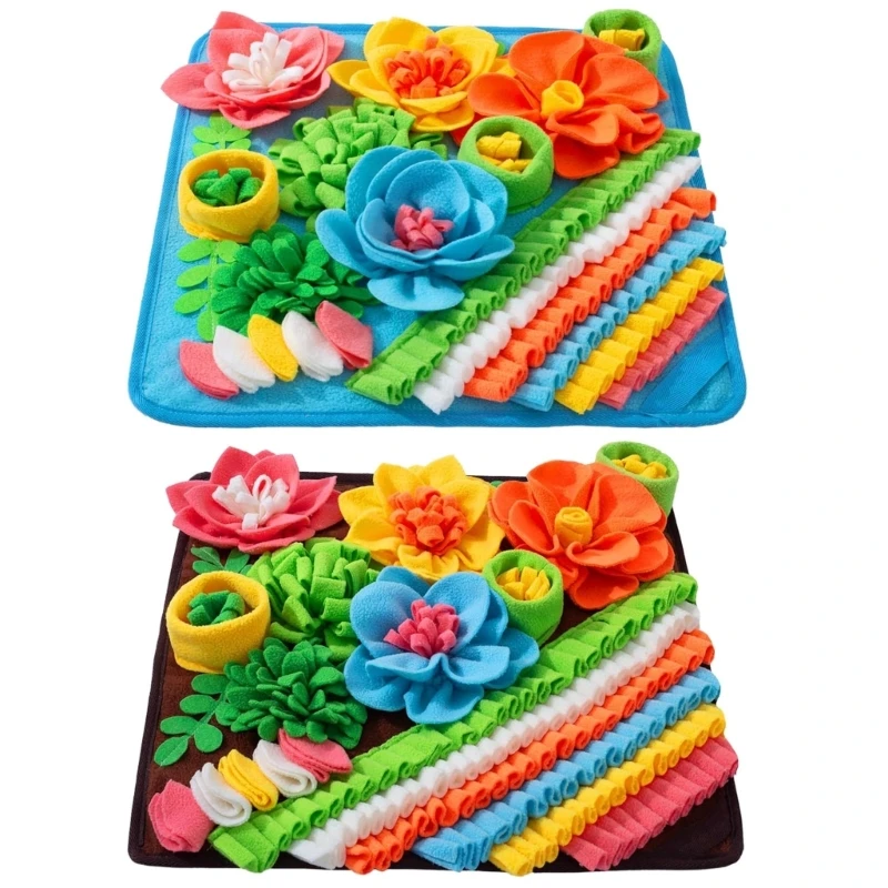 

New Nonslip Dog Sniffing Mat Interaction Puzzle Cushion for Dog Indoor Entertainment