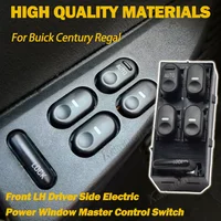 Botón de interruptor de Control principal de ventanilla eléctrica lateral de coche con conductor LHD delantero 10433029 para Buick Century Regal 1997-2005
