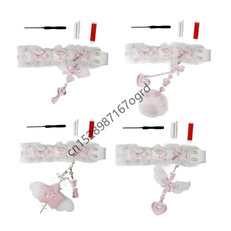 

Fashionable Keyboard Ribbon Easy Installation And Removal Fabric Keyboard Strap 634A