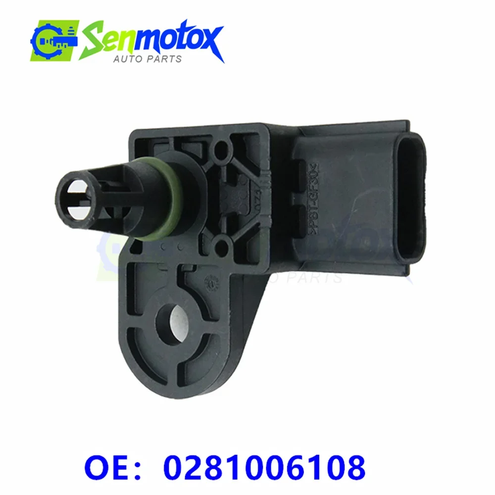 0281006108 For RENAULT DACIA OPEL Captur Clio Grandtour Megane MK3 MAP Manifold Pressure Sensor  223653584R 223657458R 4407979
