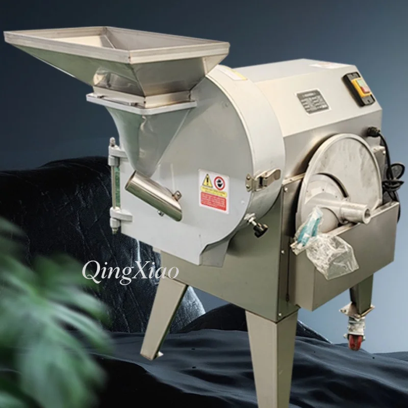 Stainless Steel High Speed 3D Dicing Machine For Frozen Meat Beef Chicken Duck Poultry Fruit Vegetable Cutting Equipment