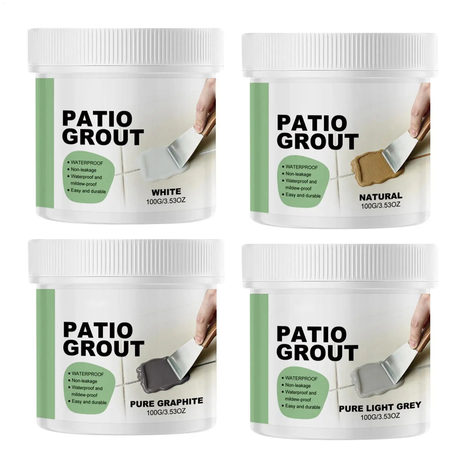 Tile Sealant 100g Waterproof Grout Repair Paste Fast Drying Gap Filler Adhesive Bathroom Kitchen Floor Wall Crack Sealer