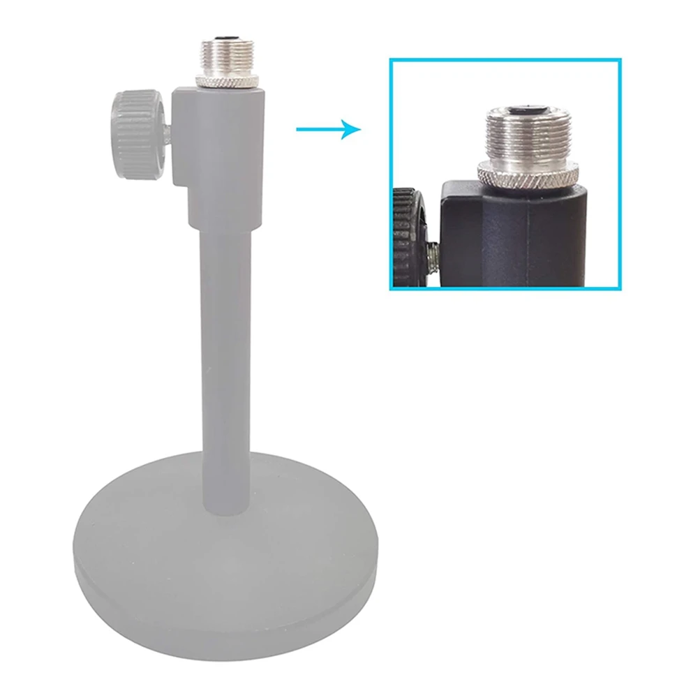 6 шт. 5/8 дюйма «папа» на 3/8 дюйма «мама» микрофонный преобразователь с резьбой_BSH