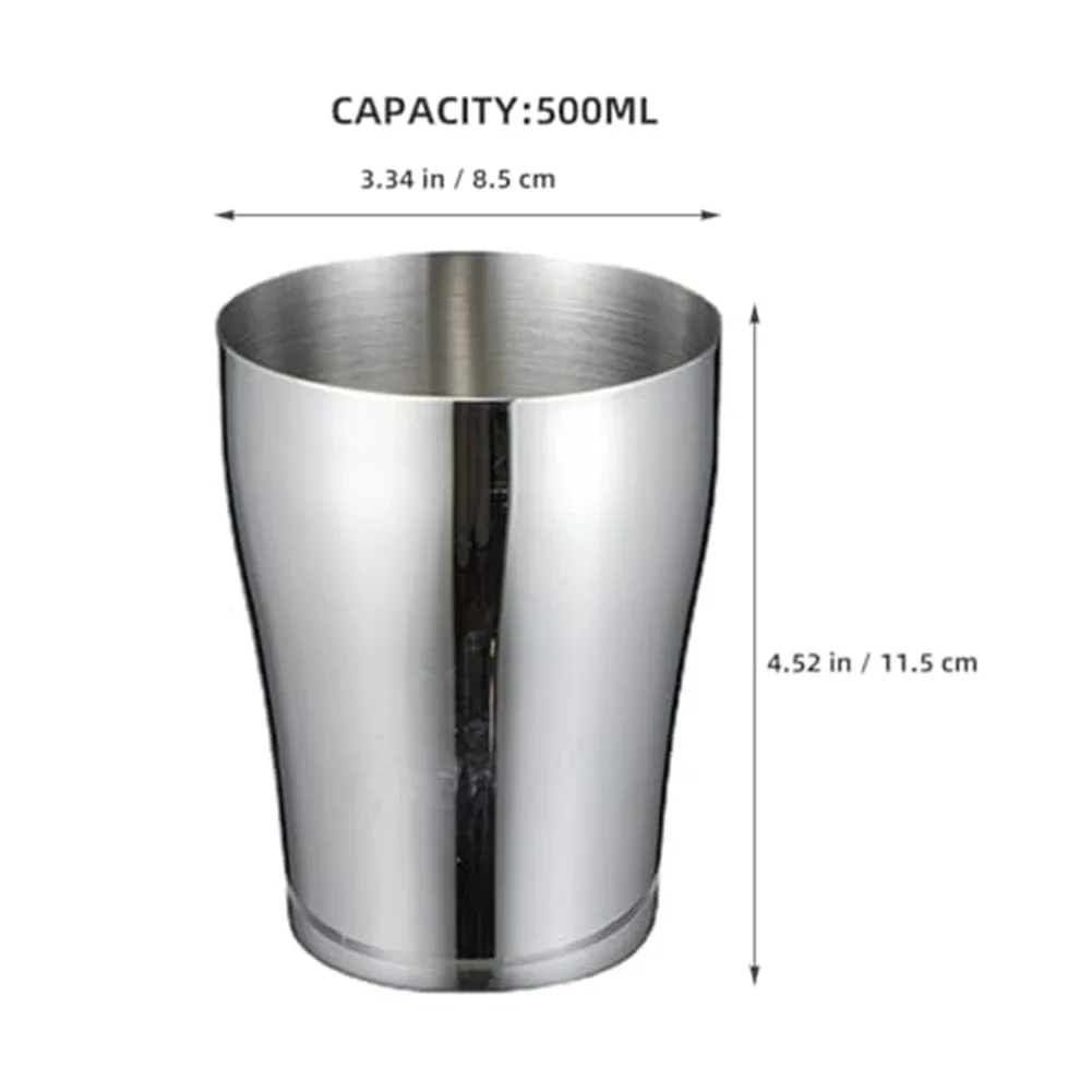 Stainless Steel Mouthwash Cup Built With Standard Gauge Material For Structural Rigidity And Responsive Cleaning Performance