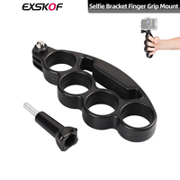 For GoPro Ring Selfie Bracket Grip Mount For GoPro Hero 13 12 11 10 DJI Action 4 3 Insta360 X4 X3 EKEN Action Camera Accessories