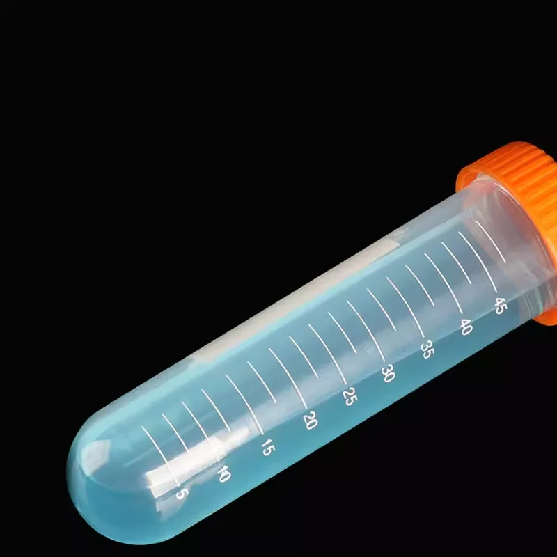 Plastic centrifuge tube 10ml 15ml 20 30 50 100ml graduated centrifuge tube/EP tube PCR tube Seed bottles with round bottom lids