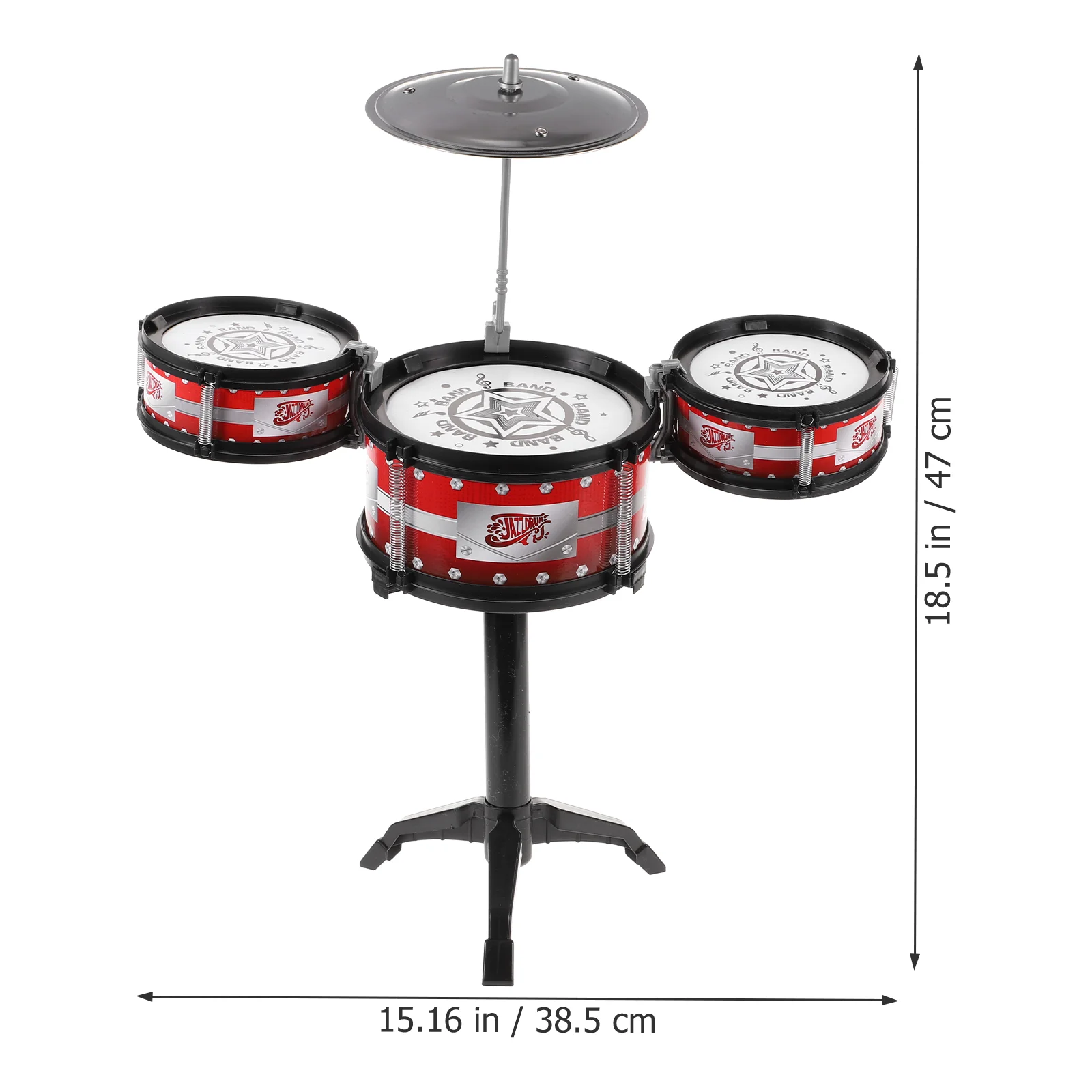 Drum Set kidspercusion Mini Toy Drums Toys Kit strumenti musicali 3 Toddlers Beginner Toddler Instruments Hand Baby