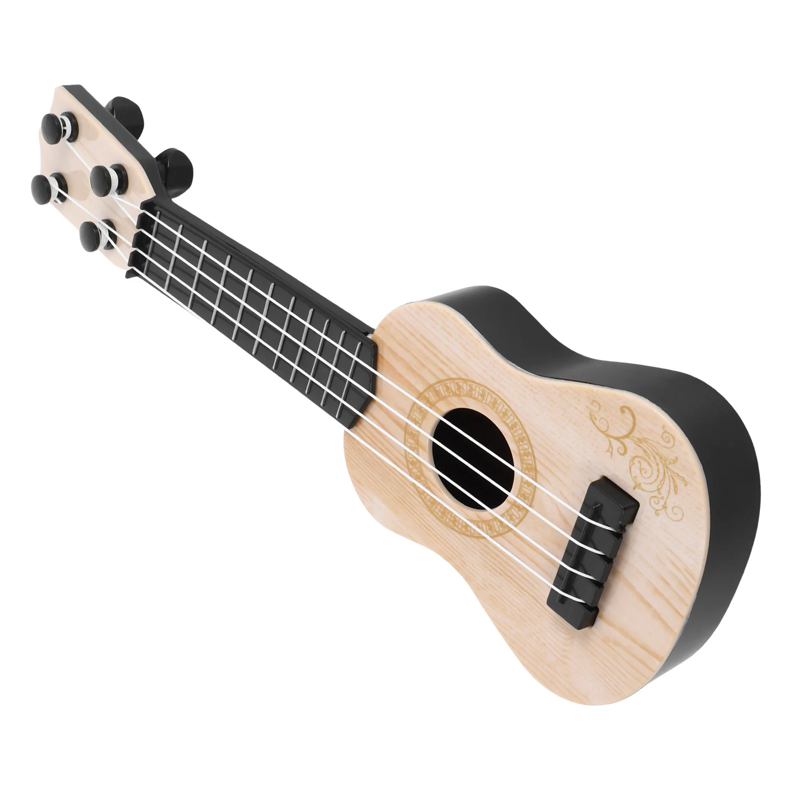 Mini Ukulele zabawki modele zabawki gitara dla dzieci plastikowy instrument muzyczny symulacyjny