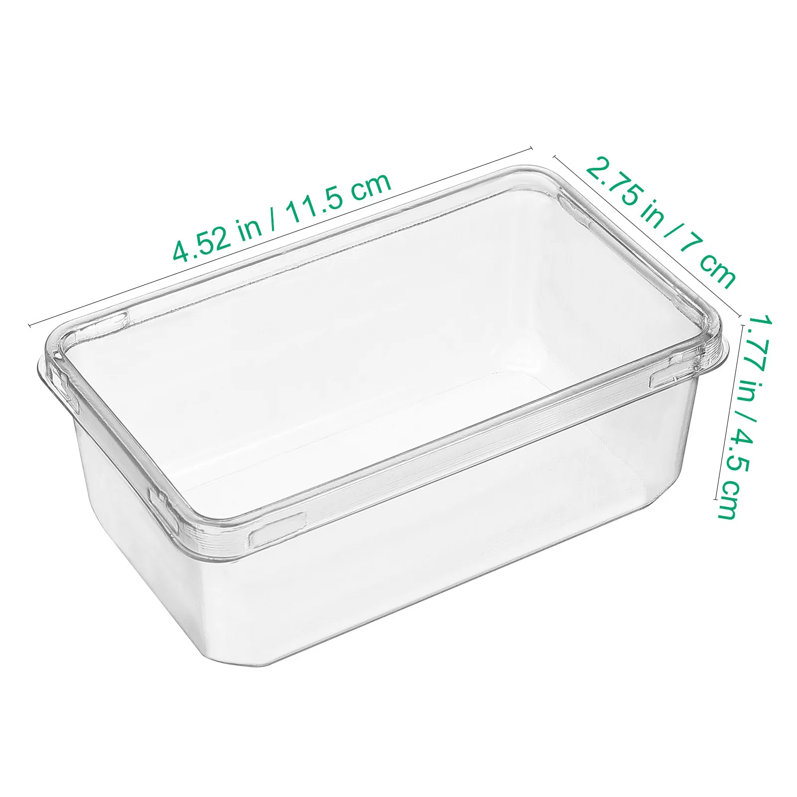 10Pcs Transparent Cake Containers Clear Tiramisu Boxes Portable Mini Dessert Cake Holders Bakery Packaging Transparent Boxes view 3