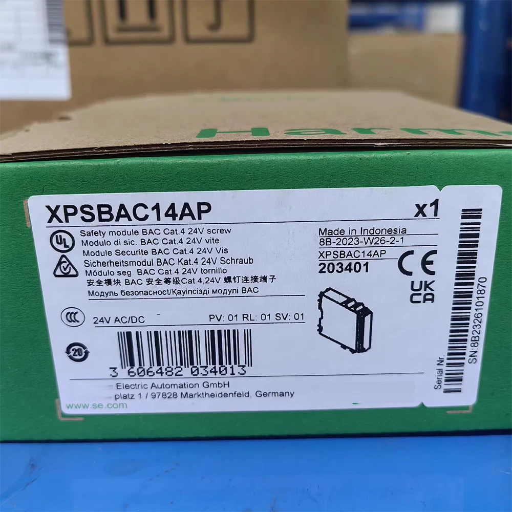 Original For Schneider Safety Relay XPSBAC14AP