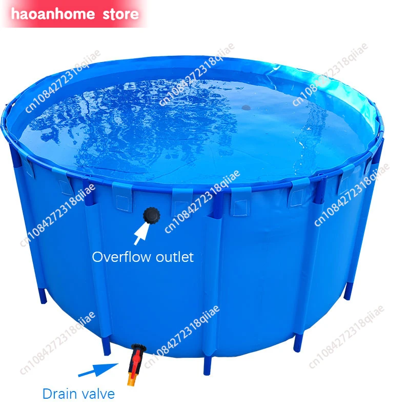 Round Foldable Pvc Fish Tanks 300 Gallon