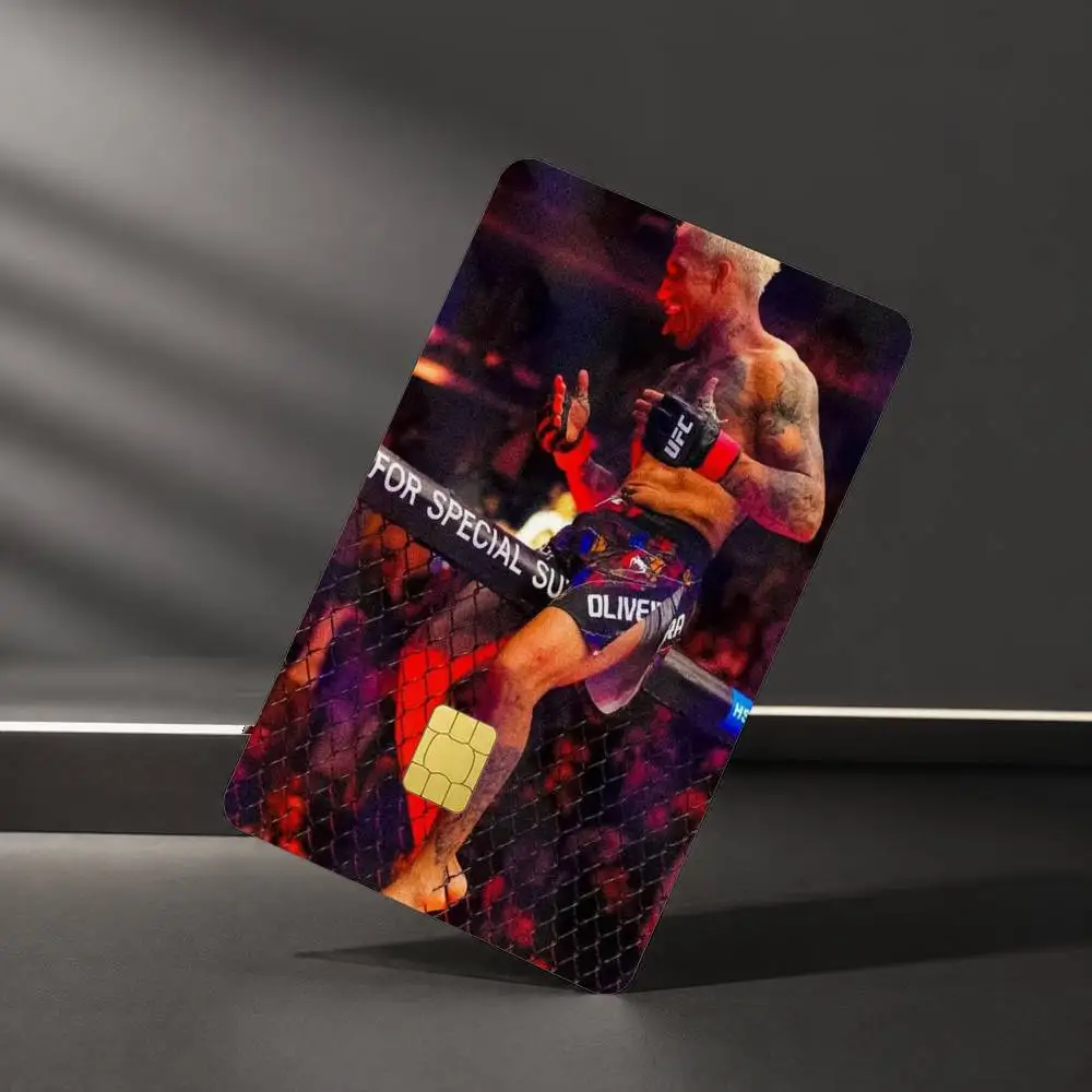 U-Ufc Charles Oliveira Sticker Film Tape Skin for Credit Card Debit Card Waterproof Stickers - view 6
