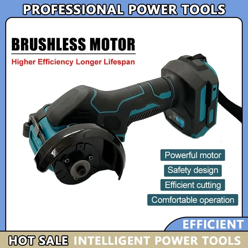 

Fit Makita Cordless 3 Inch Electirc CUT OFF Tool Cutting Circular Saw Power Power Tool 20V Battery New 3 Inch Mini Angle Grinder
