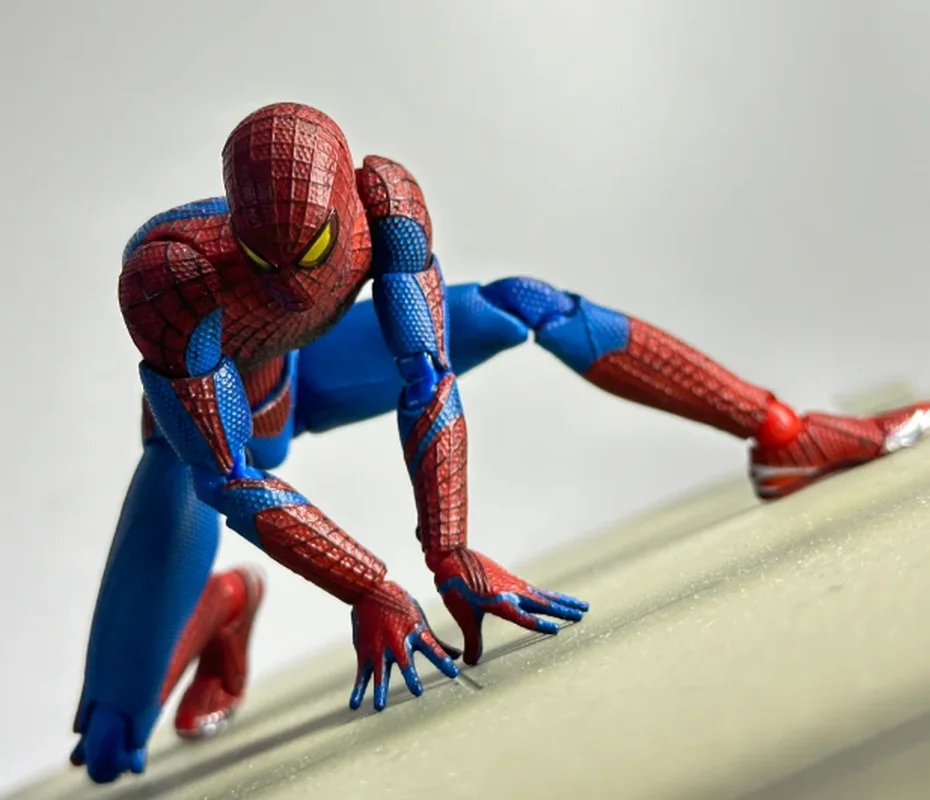 Marvel  Spider-Man Action Figure MaFex001 CT Factory Produce Garfield Andrew Collectible Toy Model Handmade Artwork