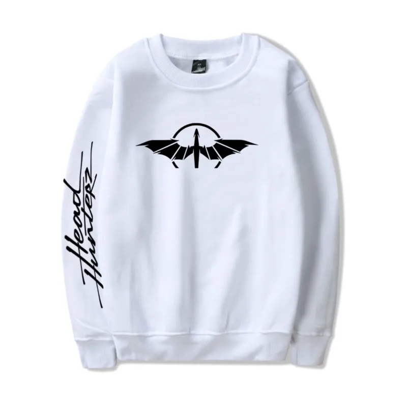 Headhunterz Dragon Merch Long Sleeve Crewneck Sweatshirt Winter For Women/Men Unisex O-neck Hiphop Rapper Streetwear