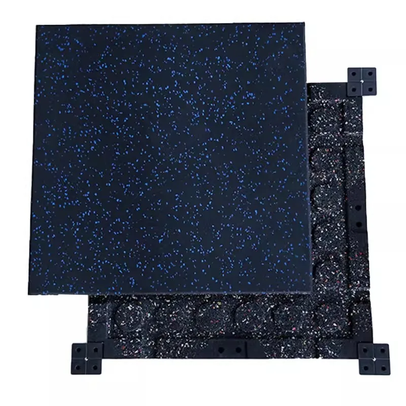 

Gym Shock Absorption Mat Rubber Floor Mat Household Splicing Strength Zone Shock Mat Soundproof Floor Sports Plastic Floor