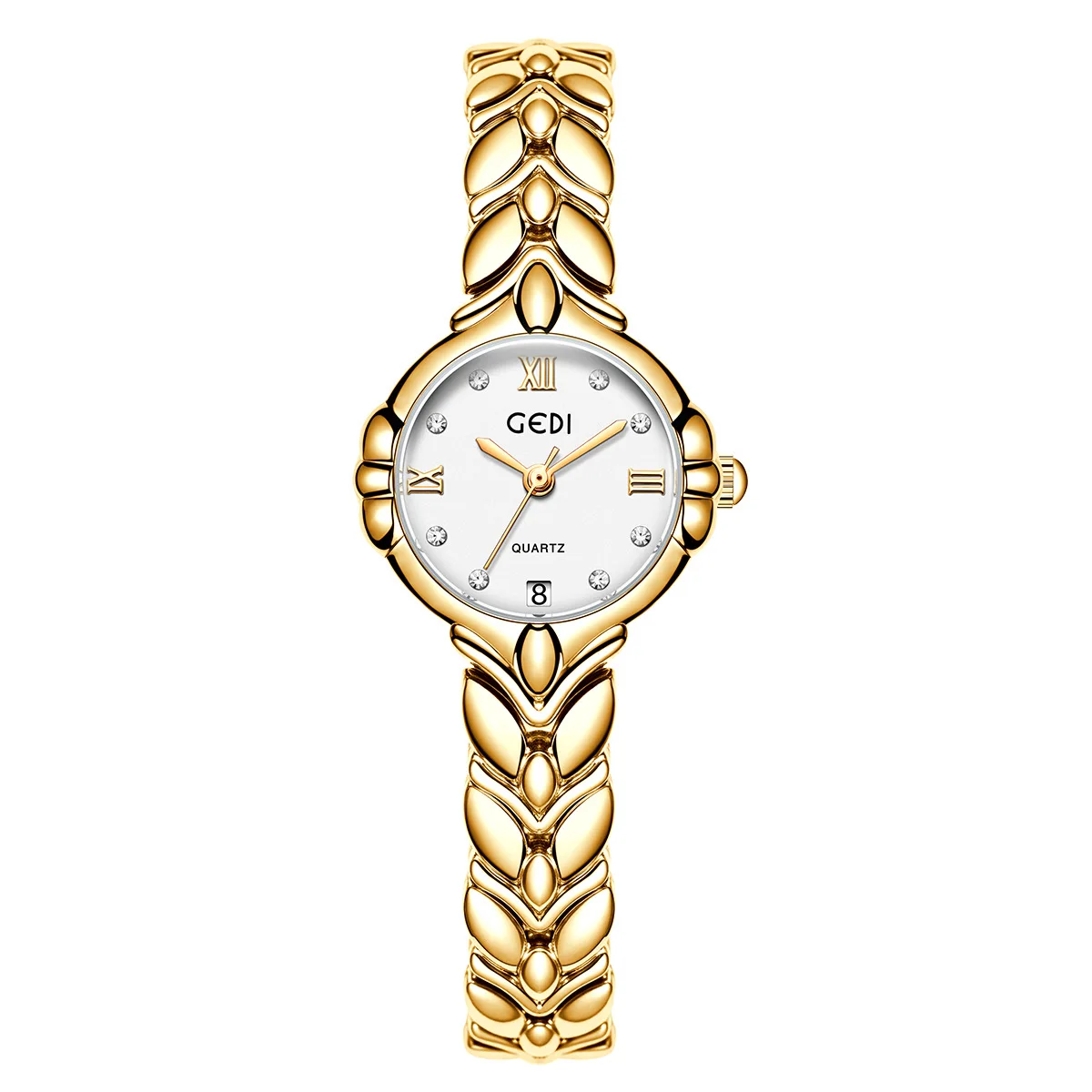 Squisito orologio da polso con orecchio di grano, stile giapponese, calendario al quarzo impermeabile, orologio da donna, orologio da lavoro, confezione regalo