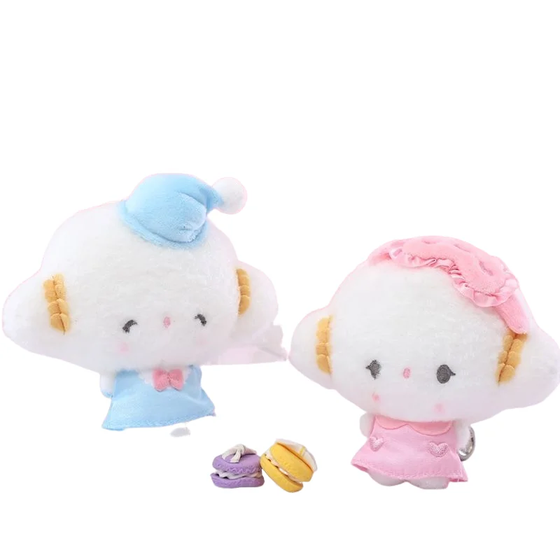 12 سنتيمتر سانريو Cogimyun الكرتون لطيف الأزرق الوردي القوس قبعة النوم الذهبي مشبك قلادة سيارة المفاتيح حقيبة كروسبودي الديكور فتاة هدية #4