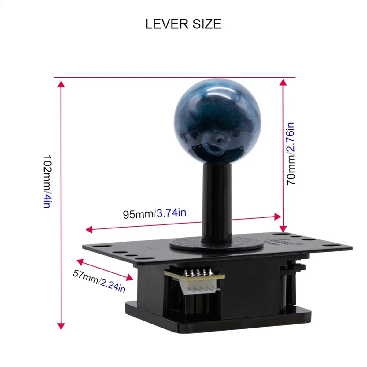 2026 NEW For Mechanical Joystick JOV8S Shafts Silent Lever Joystick Accessories Quick DIY Parts