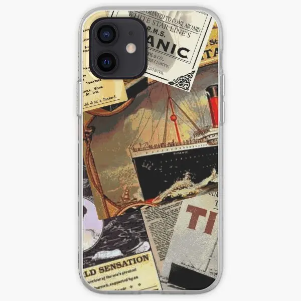 Titanic Collage Iphone Tough Case  Phone Case Customizable for iPhone 6 6S 7 8 Plus X XS XR Max 11 12 13 14 Pro Max Mini Photos