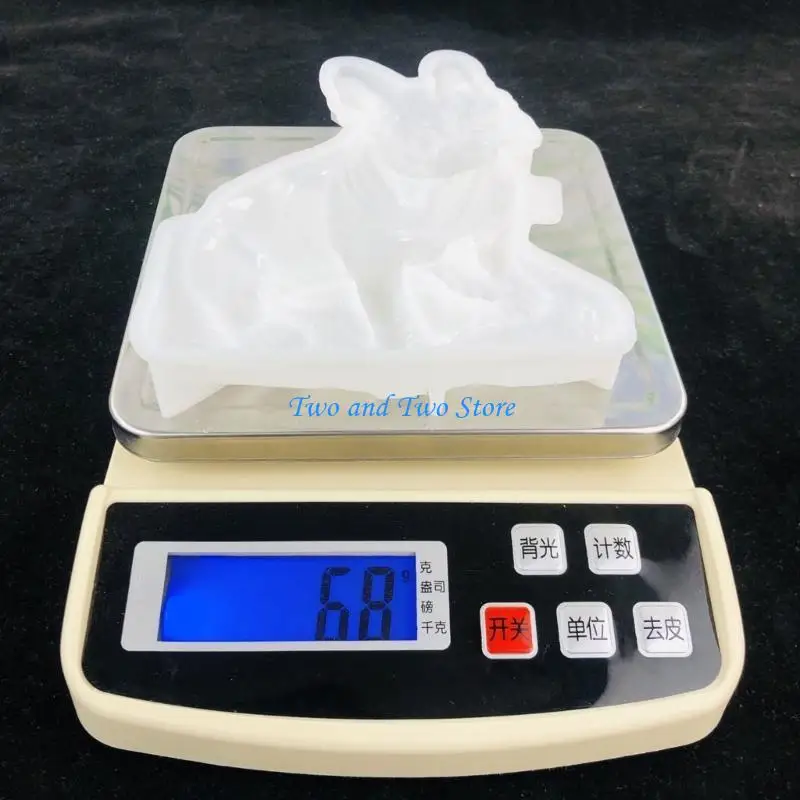 

HX6F Смола Настенный орнамент Плесень Уникальные животные Собака Настенные украшения Силиконовые формы Декоры