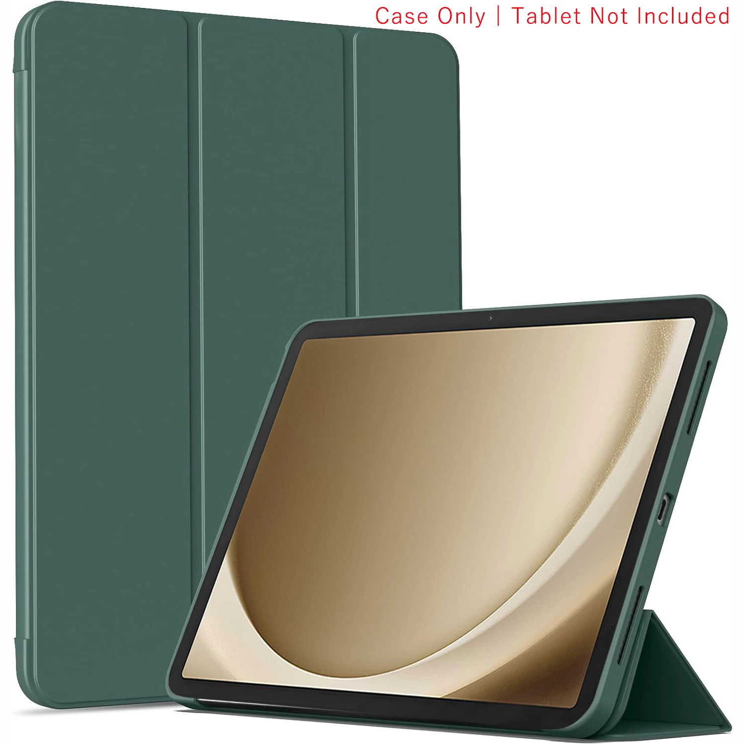 Drievoudig opvouwbare flipcase voor Samsung Galaxy Tab A11 Plus A11+ 2025 11'' SM-X230/X235/X236B Magnetische standaard PU lederen beschermhoes