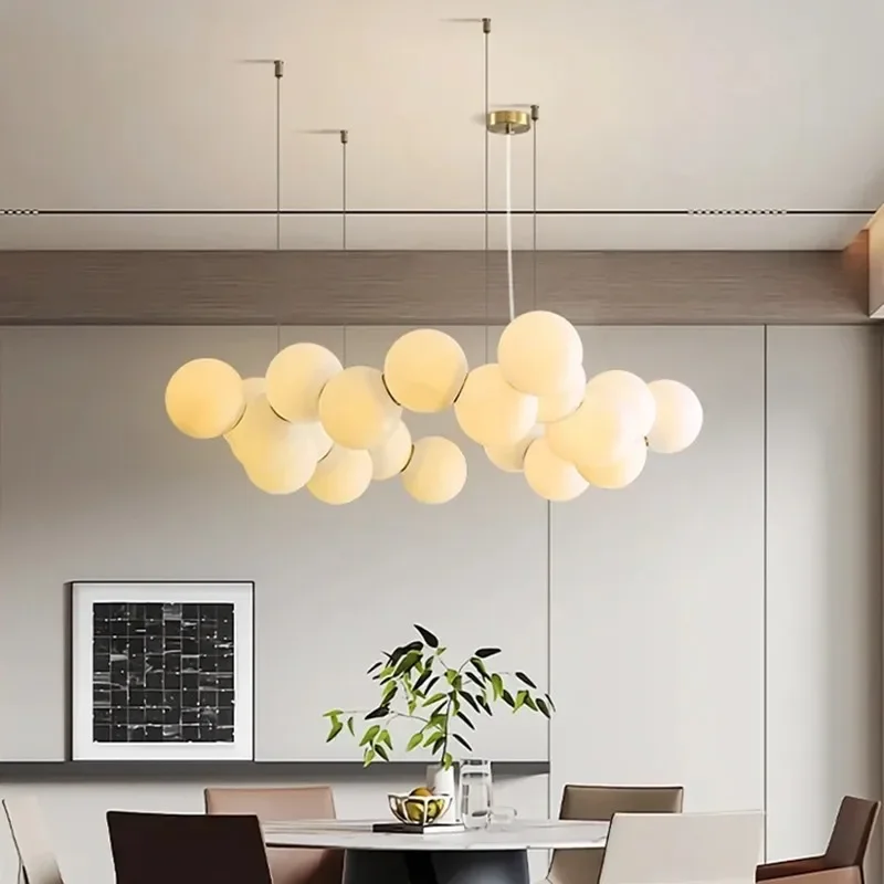 2026 Modern Dine Dining Room Pendant Lights Indoor Lighting Ceiling Lamp Hanging Light Led Chandeliers For Living Room Indoor Li