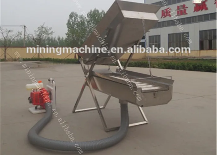 High Performance Portable Gold Sluice Box Gold Mining Equipment Alluvial Propecting